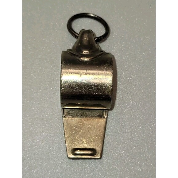 Vtg Wilson Police Whistle The Acme Thunderer Made In England Coach Referee - Picture 6 of 7